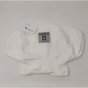 Peg Perego Clima Cover Infant Car Seat White Tencel HEADREST SECTION PIECE ONLY